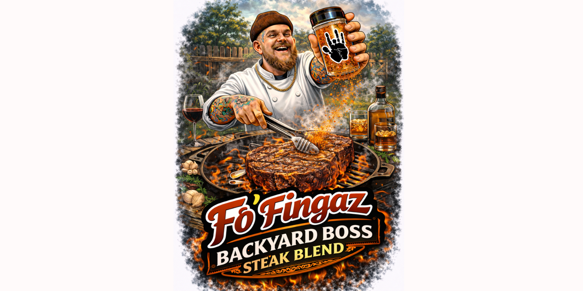 Backyard Boss Steak Blend- Fo' Fingaz Seasoning