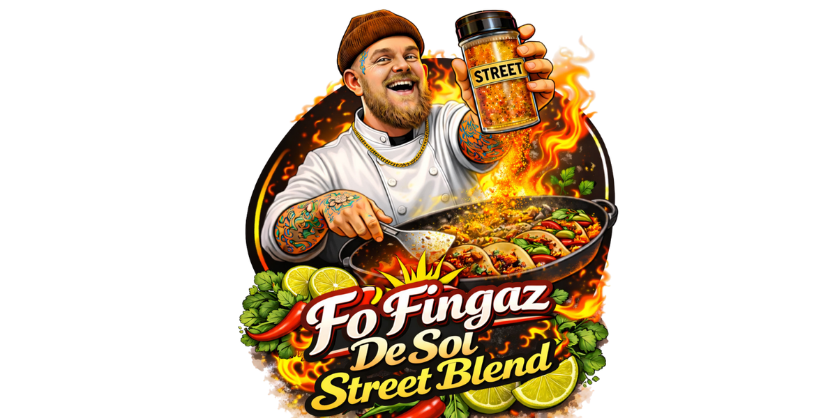 De Sol Street Blend- Fo' Fingaz Seasoning