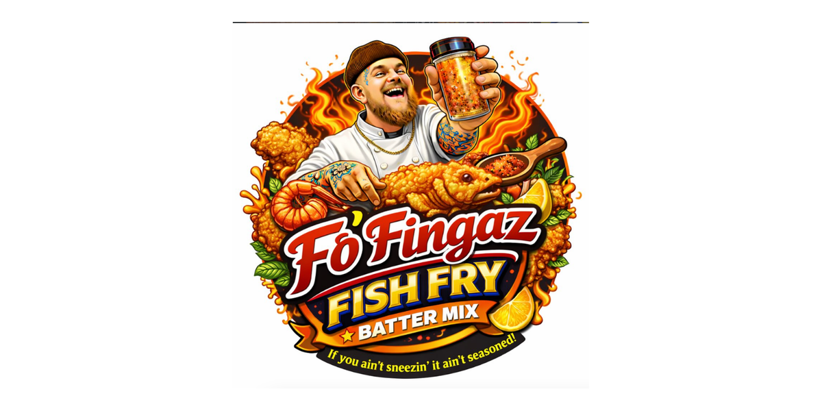Fo'Fingaz Fish Fry Batter Mix